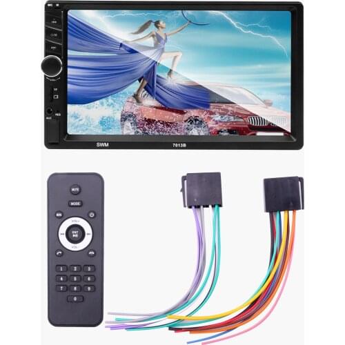 2 Din Carplay Android Auto 7" Car Multimedia Radio Bluetooth Touch Screen MP5 Player Mirror Link SD/FM/USB/AUX/HD Car Audio