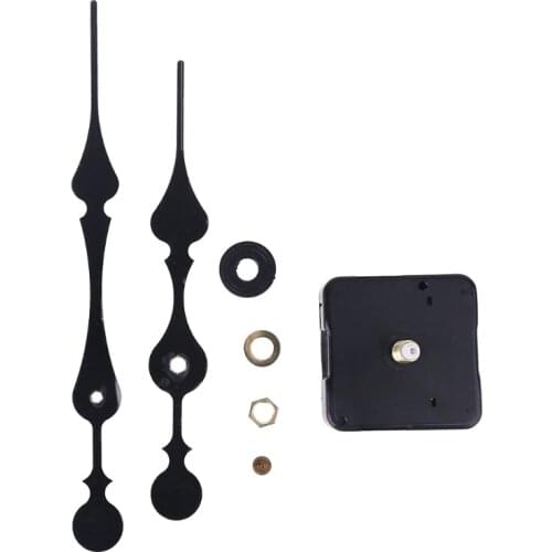 Silent Wall Quartz Clock Movement Mechanism DIY Replacement Repair Kit Hands U2JC