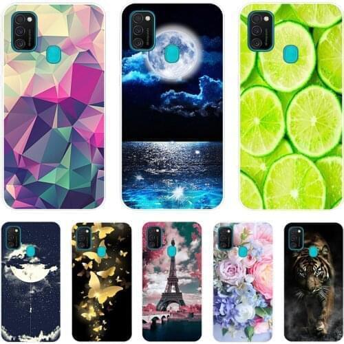 For Coque Samsung M21 Case Transparent Soft TPU silicon Phone Cover For Samsung Galaxy M21 Case Galaxy M31S M31 M30s Clear Funda