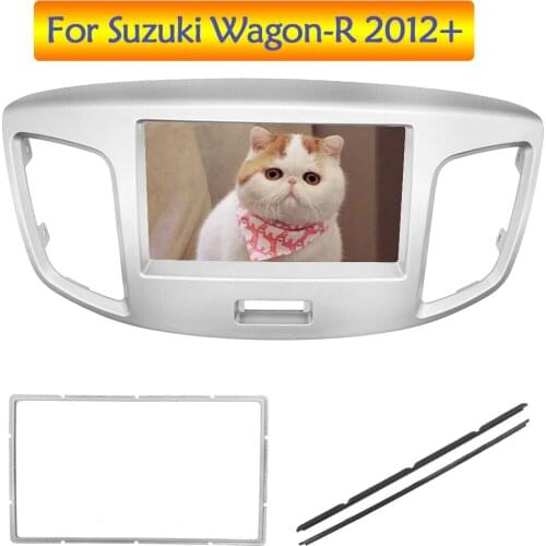 Double Din CD DVD Stereo Player Fascia for Suzuki Wagon 2 Din Frame Refitting Car Radio Mounting Installation Panel Plate