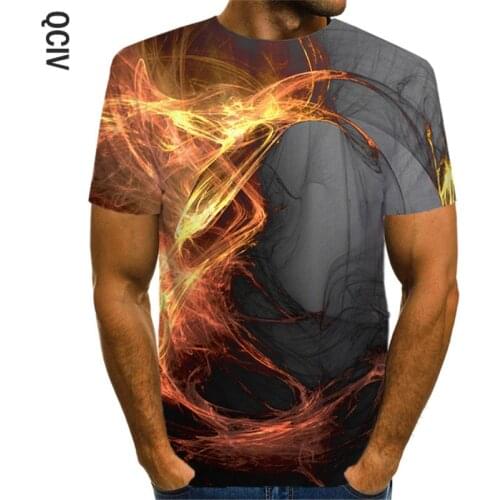 Cool Flame 3D T shirt Harajuku Sunset 3d Print Tshirt Summer Style Men Women Fashion Short Sleeve Funny Psychedelic T shirts