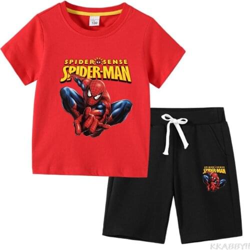 Disney Girls Clothes Set Summer Boys T shirt With Pants Casual Sport Suits 2pcs Tracksuit Outfits Childrens