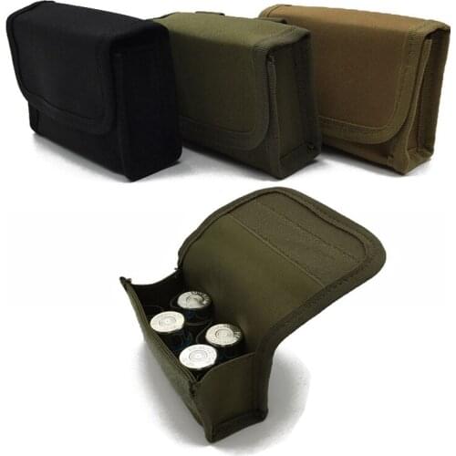 Hunting tactical molle pouch waist bag ammunition bag airsoft 10 hole bandolier bag military equipmen gun accessories