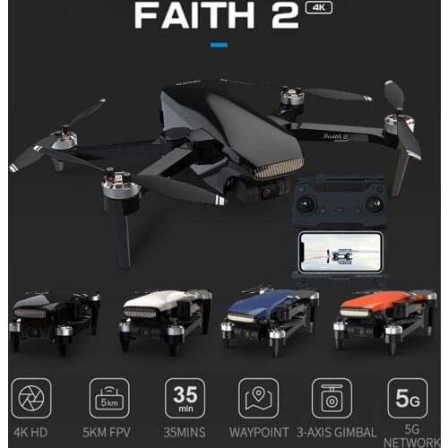Professional Real 4K Lens GPS Brushless RC Drone 3-Axis Gimbal 5G WiFi 5000M FPV 500M Height Smart Follow 35Mins Quadcopter Toy