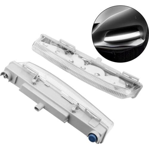 Fog Light For Mercedes Benz C-Class W204/S204 2007-2014 W212 2009-2014 R172 2012 2013 Car Front LED DRL Daytime Running Lamp