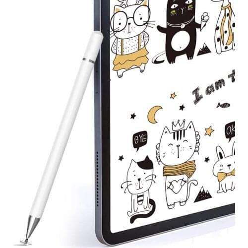 Universal 2 in 1 Stylus Pen Drawing Tablet Capacitive Screen Caneta Touch Pen for Mobile Android Phone Smart Pencil Accessories