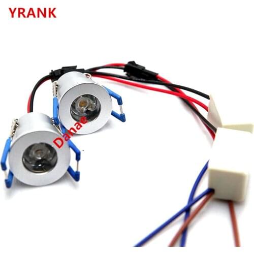 YRANK Dimmable 1*3W LED Indoor Lighting For Living Room Study Bedroom Epistar 3W LED Downlights AC100-130V/200-240V Spotlight