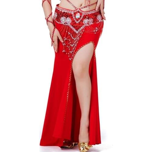 2018 New Arrivals Belly Dance Skirts Lady Indian Dress Women Belly dancing Gypsy Skirt for Dancers Female NMMQ9004