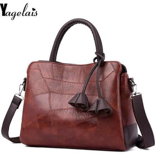 Handbags Women Tassel Shoulder Crossbody Bag Ladies Casual Large Totes High Quality Artificial Leather Simple Messenger Bags
