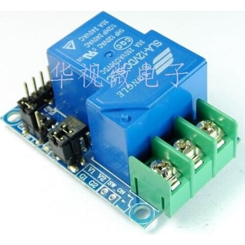 1 Relay Module, Multi-Function, Optocoupler Isolation, 30A High Power