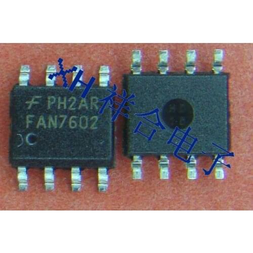 100% New&original FAN7602MX SO8 Greenmode Controller IC