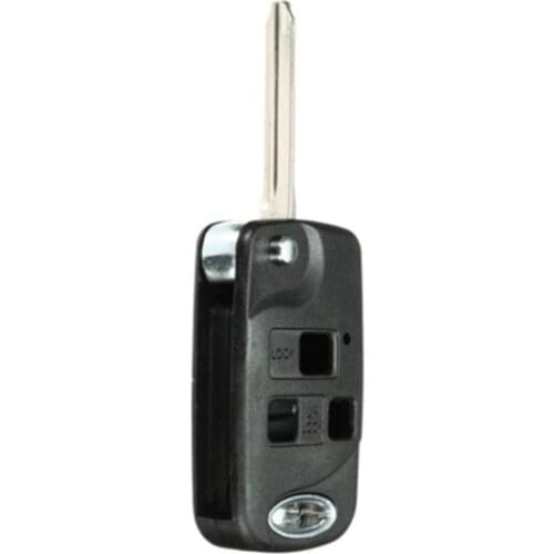 3 Buttons Remote Car Key Shell Fob for Toyota Camry Prado Key Case Replacement