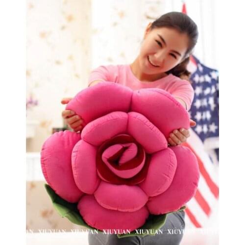 30cm plush pretty simulation flower stuffed soft Pillow cushion decoration good quality christmas festival gift for kid friend