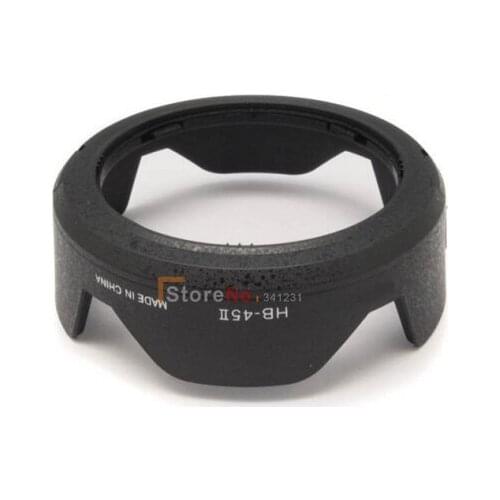 2pcs camera Lens Hood HB-45II for nikon D3100 D3200 D5100 AF-S DX 18-55mm f/3.5-5.6G VR lens