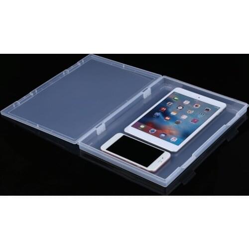 Large Size Transparent Storage Box for iPhone iPad Tablet Tool Box Gereedschap Outillage Mobile Phone Repair Tool