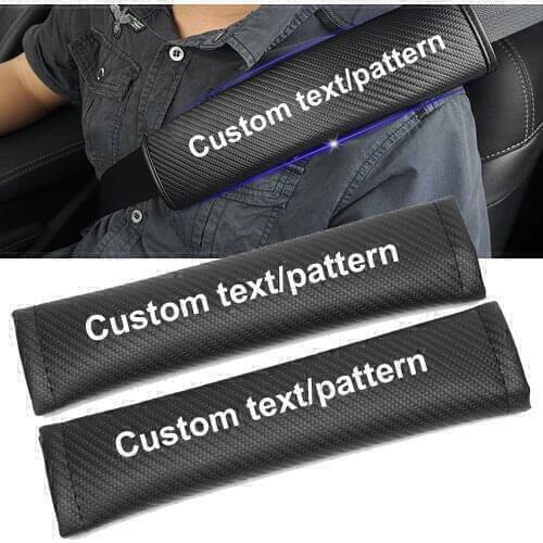 For ASTON MARTIN Rapide Vanqui DB7 DB11 DBS Fashion Car Seat belt shoulder Pads Reflective Safety Driving Car Seat Belt Cover