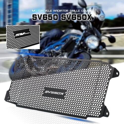 For SUZUKI SV650 SV650X SV 650 650X 2016-2021 2020 Motorcycle Radiator Grille Cover Guard Stainless Steel Protection Protetor
