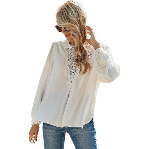 FENGTINGFENGTING Womens White Shirts