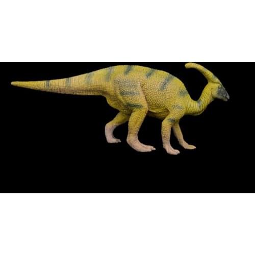Simulation Walking Parasaurolophus Dinosaur Model Figurines Dinosaurio Action Figure Brinquedo Toy Kids Birthday Gifts