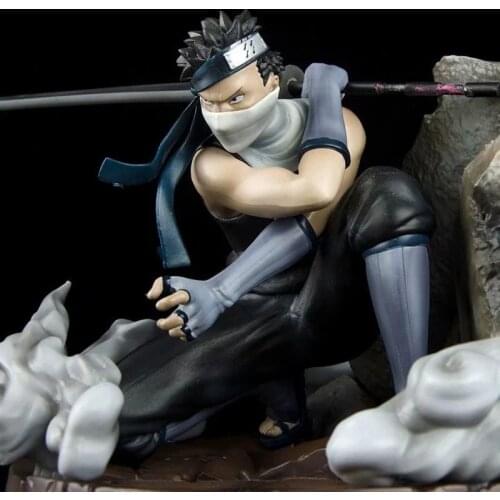 Anime Momochi Zabuza PVC Action Figure GK Collectible Model Toys Ninja Blade Figurine 20cm