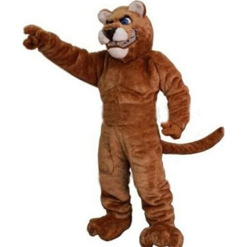 Leopard Cat Cougar Mascot Costume Fursuit Cosplay Party Animal Fancy Dress Adult Cosplay Christmas Birthday Unisex Gifts