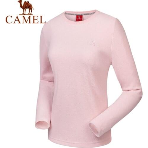 CAMEL Women Men Softshell Fleece Jacket Windproof Winter Hiking Shirts Outdoor Tops Warm 2019