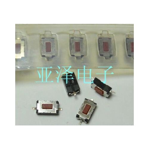 The original 3.5*6*2.5 patch switch 3*6 SMD small button touch switch red head