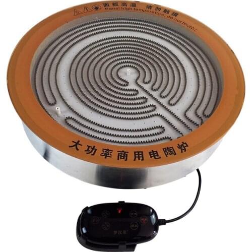 5000w Big Power Radiant Cooker Single Hotpot flushbonading Wire Control Electric TaoLu Ceramic Furnace Cooktop Commercial Cooker