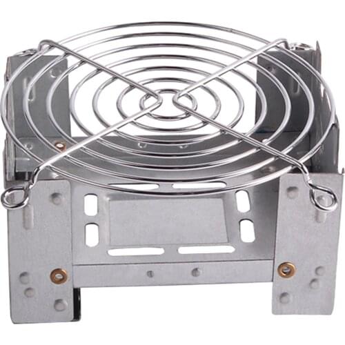 Stainless Steel Portable Alcohol Stove Heater Stainless Steel Camping Spirit Burner Cooker 9.5x7.5x5cm