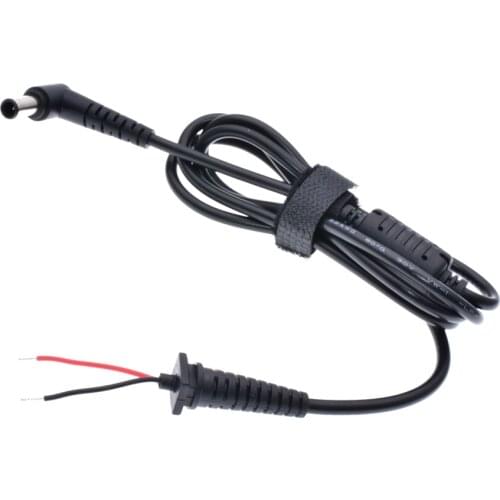 DC 6.5 x 4.4 6.0*4.4mm Power Supply Plug Connector With 1.2meter Cord / Cable for Sony Vaio Laptop Adapter Charger