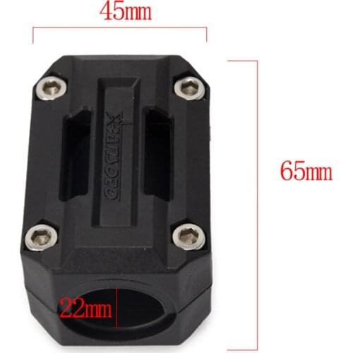 Universal Motorcycle Engine Guard Protection Bumper Decorative Block