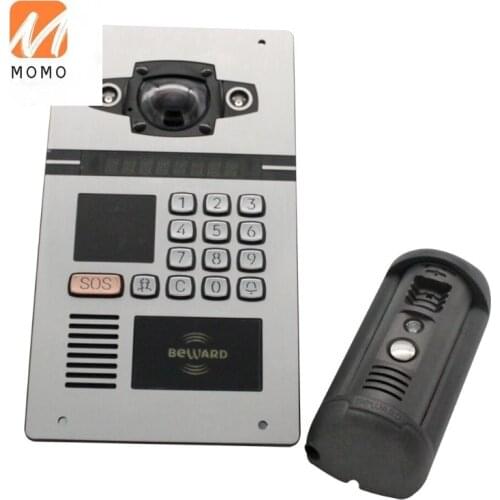 Video Door Phone Multi Apartment Door Station motorized zoom camera support SIP 2.0 video door phone