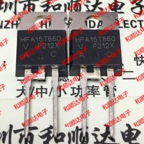 10pcs/lot HFA15TB60 New Spot TO-220 Fast 600V 15A