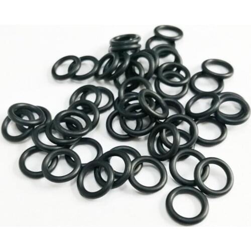 100pcs Silicone O Rings Silicone Rubber Tattoo Bands Accessories For Machine Gun Supplies