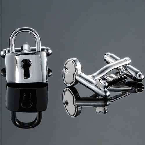 AS483 High quality mens shirt CUFFLINKS NEW summer fashion jewelry key Cufflinks mens wedding dress accessories pin