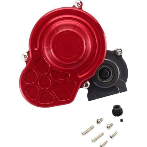 Full Metal Wave Gearbox Seal Dustproof Housing With Gear Speed Change Box For 1/10 RC Tracked Vehicle Axial SCX10 Upgrade Parts