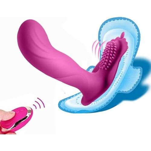 Dildo Vibrator Adult Sex Toys For Women G Spot Clitoris Stimulator Wireless Remote Control Woman Anal Vibrator Panties