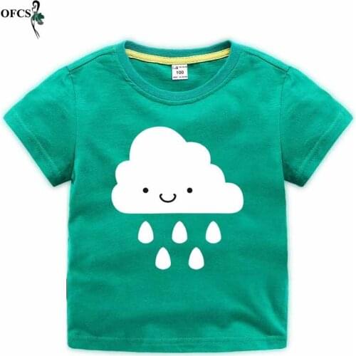 New Retail Summer T shirt For Girls Boys Cotton Short Sleeve Kids T shirt Childrens Tshirt Toddlers Soft Clothes Tops Tees 2-12