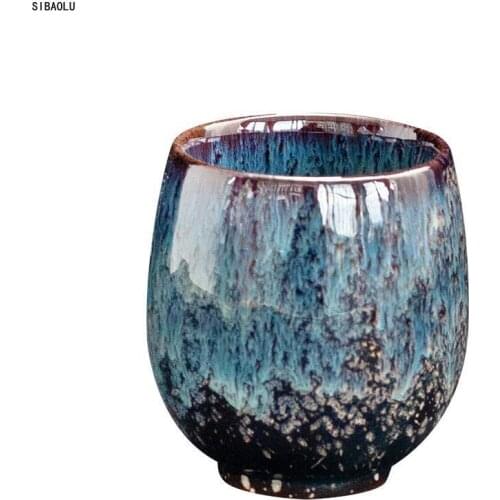 Big Size Ceramic Tea Cup Kiln Change Porcelain Mug TeaCup Home Kungfu Tea Bowl