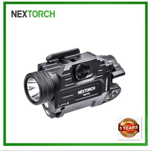 NEXTORCH WL21 Series Dual-Light Weapon light Laser Sight Tactical 650 Lumens for Aming Hunting Outdoors