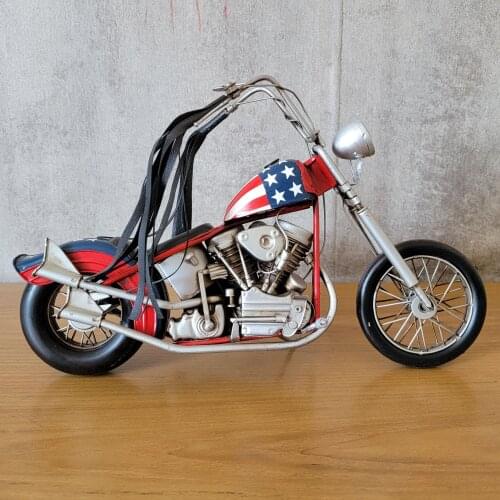 Model Motorcycle Modelcar Access Ironwork Crafts HandmadeModel Works Collection Handicraft Decorations Gifts Nostalgic Ornament