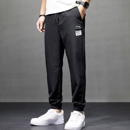 Men Jogger Pants 2021 Spring Summer OutDoor Casual SweatPants Harem Elastic Waist Baggy Leggings Trouser Male Clothing M-4XL