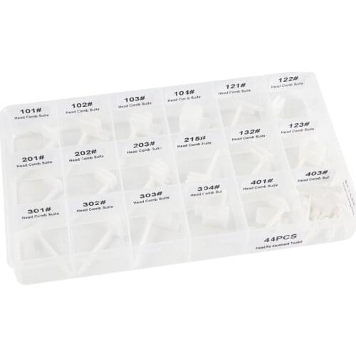 44 Pcs/set Hard Disk Open Repair Tools Hard Driver Head Comb Suit Support All Head Disk 2.5 And 3.5-inch SAS SCSI