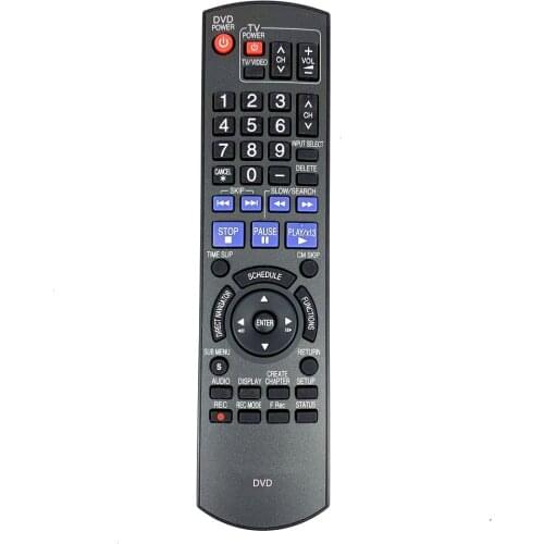 New Original EUR7659T50 For Panasonic DVDR DVD Recorder Remote Control DMREZ17 DMREZ17P