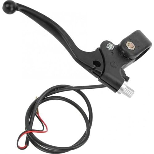 Motorcycle Left Hand Brake Lever Handle with Cable Fit for PIT MINI DIRT BIKE ATV Scooter 47cc 49cc