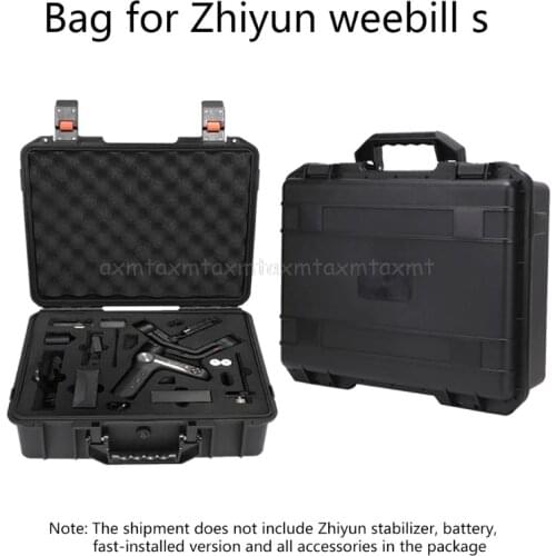 Storage Bag Suitcase Explosion-proof Box Carry Case for Zhiyun Weebill S PTZ Kit D27 19 Dropship