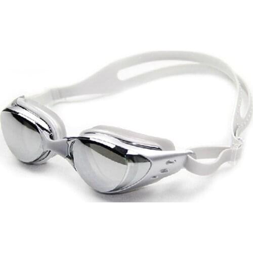 H654 h654 Selling high quality plating waterproof anti-fog swimming goggles larger frame glasses Suitable for men and women use