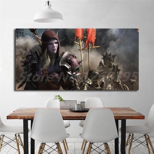 World Of Warcrafts Battle For Azeroth Canvas Painting Print Living Room Home Decor Modern Wall Art Oil Painting Poster Artwork