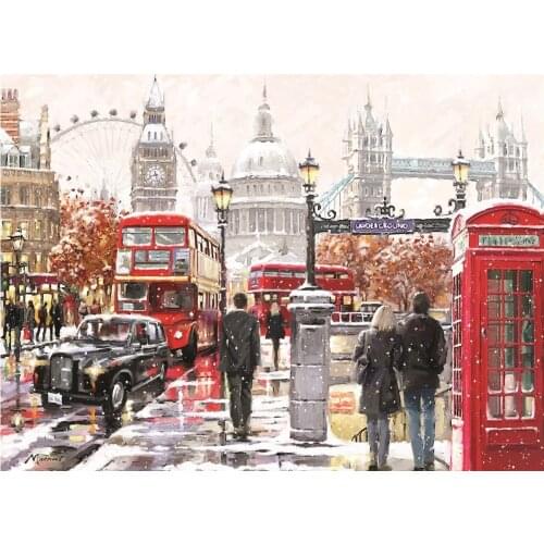At Jigsaw Puzzle 2000 Pcs London For Adult&Kids Toy Educational Entertaintment Landscape Fun Games