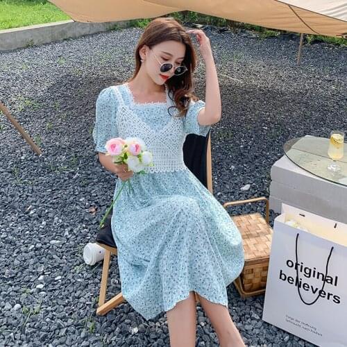 69904# Maternity Clothes Summer Short Sleeves Easy Matching Loose Stylish Dress Pregnant Women Mom Dress